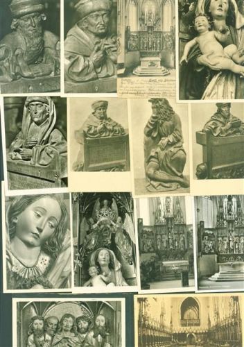 Blaubeuren Lot mit 36 AK Klosterkirche christliche Skulpturen