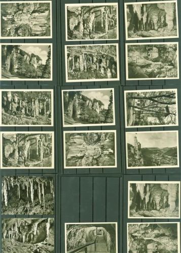 Genkingen Lot mit 36 Fotos 6x9cm Bärenhöhle Nebelhöhle Tropfsteinhöhle