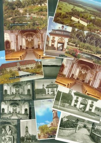 Heusenstamm Lot mit 25 AK und 18 Fotos untersch. Grössen wenige mehrfach