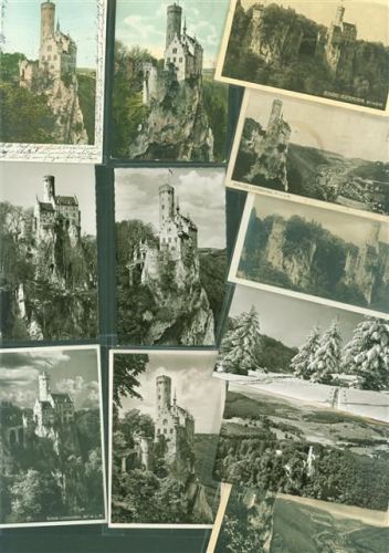 Lichtenstein Lot mit 40 AK Schloss weinige mehrfach