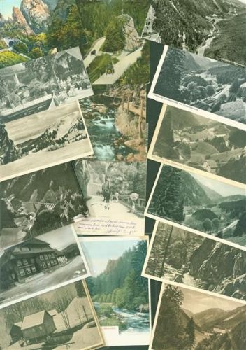 Höllental Lot mit 34 AK und 1 Foto einige mehrfach
