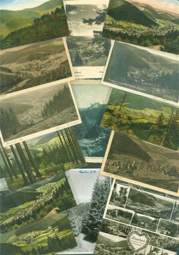 Manebach Lot mit 40 AK und 1 Foto