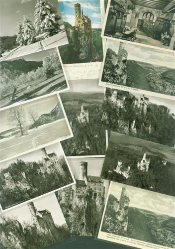 Lichtenstein Lot mit 40 AK Schloss weinige mehrfach
