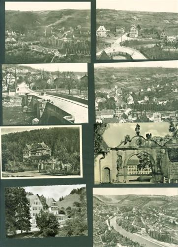 Sulz Lot mit 45 AK Metz-Verlag oft Repros