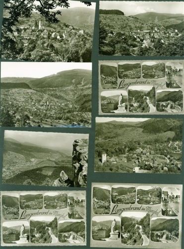 Langenbrand Lot mit 19 AK Originale aus dem Archiv des Metzverlages alle mehrfach