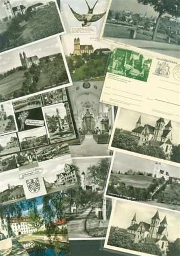 Ellwangen Lot mit 35 AK Wallfahrtskirche Schönenberg