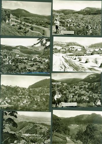 Lautenbach Lot mit 20 AK und 2 Fotos aus dem Archiv des Metzverlages viele mehrfach