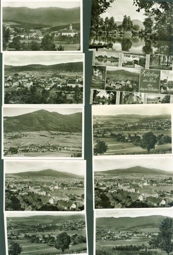 Kötzting Lot mit 19 AK Originale aus dem Archiv des Metzverlages einige mehrfach