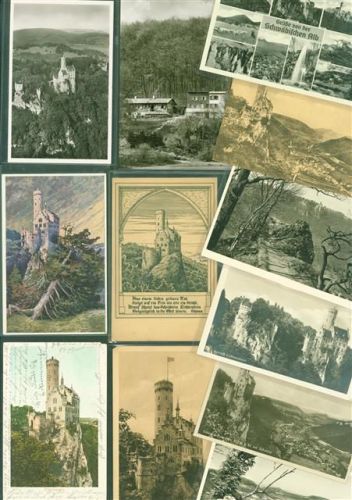 Lichtenstein Lot mit 50 AK Schloss weinige mehrfach