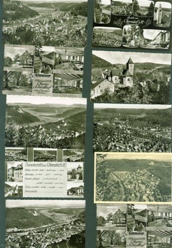 Oberndorf Lot mit 20 AK Originale aus dem Archiv des Metzverlages viele mehrfach