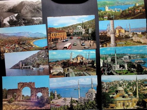 Lot mit 57 AK Motiv Türkei Posten 21 bis 100 AK