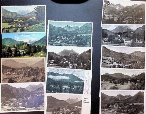 83676 W8171 Jachenau Lot mit 32 AK