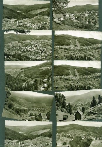 Bermersbach Lot mit 19 AK Originale aus dem Archiv des Metzverlages viele mehrfach
