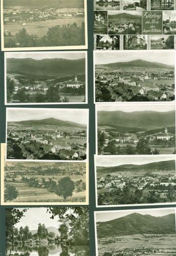 Kötzting Lot mit 19 AK Originale aus dem Archiv des Metzverlages einige mehrfach