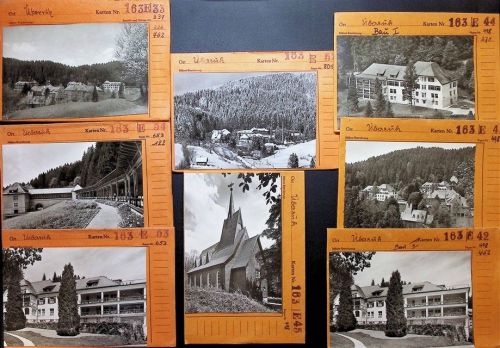 88316 W7972 Überruh Kleinposten bis 20 Lot mit 12 AK Musterkarten Original aus Metzarchiv Bestellvorgänge und Auflagenzahlen