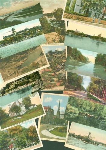 Lot mit 40 AK Kanadische Provinz Ontario