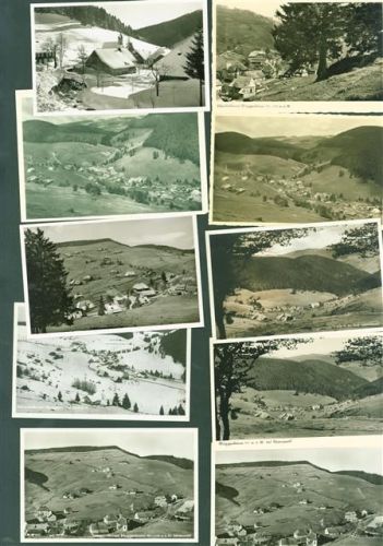 Muggenbrunn Lot mit 20 AK Original aus dem Archiv des Metzverlages