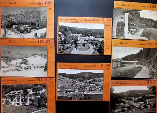 88316 W7972 Überruh Kleinposten bis 20 Lot mit 12 AK Musterkarten Original aus Metzarchiv Bestellvorgänge und Auflagenzahlen