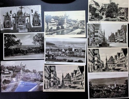 88499 W7940 Riedlingen , Württ Lot mit 27 AK Originale aus dem Metz-Archiv einige mehrfach