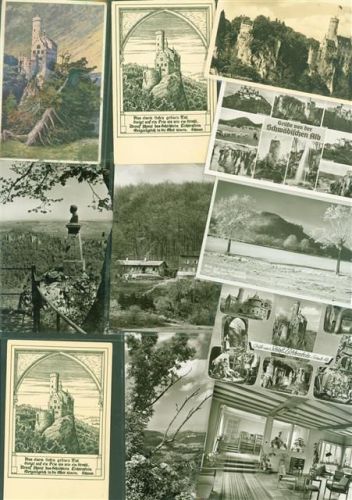 Lichtenstein Lot mit 50 AK Schloss weinige mehrfach