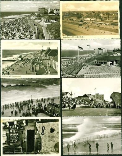 Sylt Lot mit 39 AK, ca. 1935-1982; überwiegend gute Erhaltung, größtenteils gelaufen