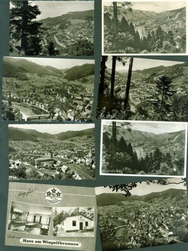 76599 W7566 Weisenbach , Murgtal Kleinposten bis 20 Lot mit 20 AK Originale aus dem Archiv des Metzverlages viele mehrfach