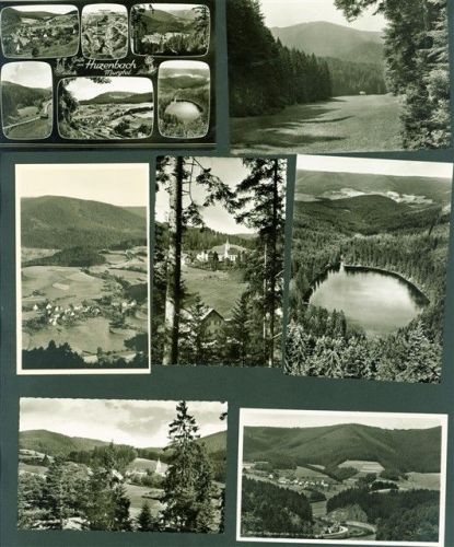 Huzenbach Lot mit 18 AK Originale aus dem Archiv des Metzverlages viele mehrfach
