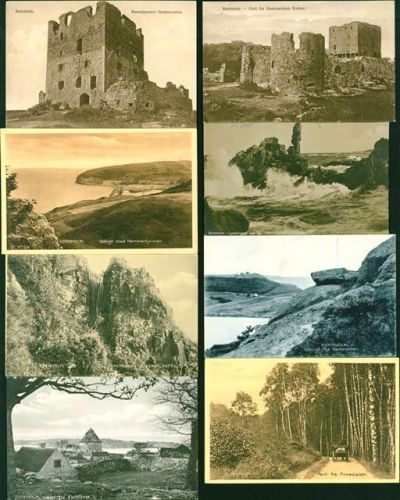 Bornholm Kleinposten bis 20 Lot mit 19 AK, ca. 1926-1929; überwiegend gute Erhaltung, wenige gelaufen