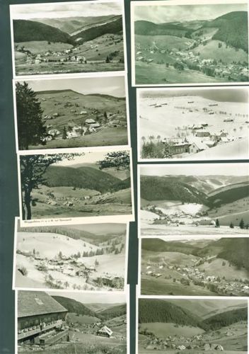 Muggenbrunn Lot mit 20 AK Original aus dem Archiv des Metzverlages