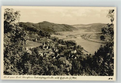 Eschenbach 1930 - 1940 Blick vom Carl Wenglein Gelände