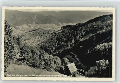 76596 W7564 Bermersbach , Murgtal - Murgtal