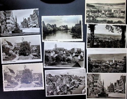 88499 W7940 Riedlingen , Württ Lot mit 27 AK Originale aus dem Metz-Archiv einige mehrfach