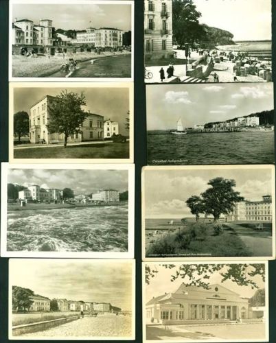 Heiligendamm Lot mit 34 AK, ca. 1952-1978: überwiegend gute Erhaltung, größtenteils gelaufen