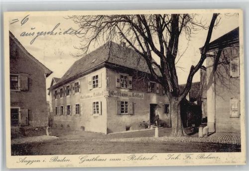 Auggen Gasthaus zum Rebstock
