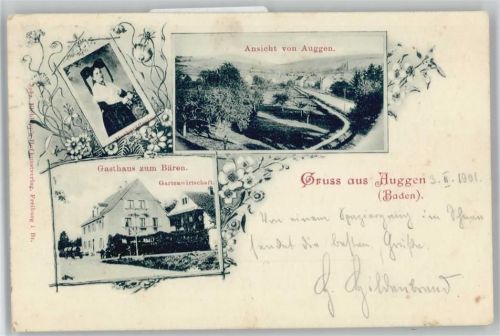 Auggen Gasthaus zum Bären, Trachten