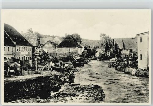Kurort Berggießhübel 1927 Unwetterkatastrophe