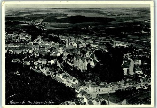 01683 O8255 Nossen - Luftaufnahme