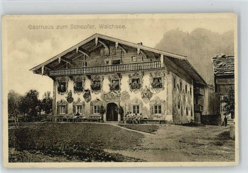 Walchsee Gasthaus "zum Schopfer"