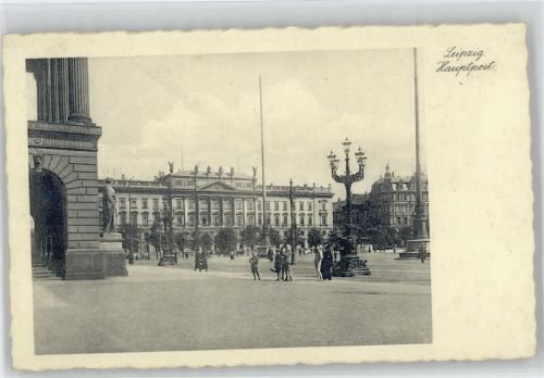 Leipzig AK 1934 Hauptpost