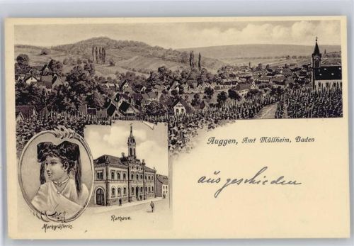 Auggen Rathaus, Trachten