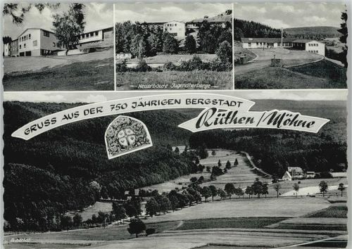 59602 W4784 Rüthen 1960 - 750 Jahr Rüthen Möhne Jugendherberge