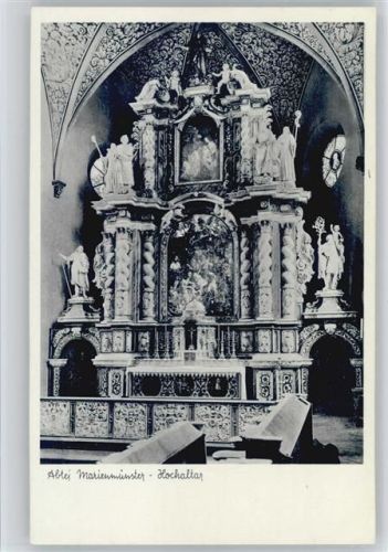 Marienmünster Abtei Innenaufnahme Hochaltar