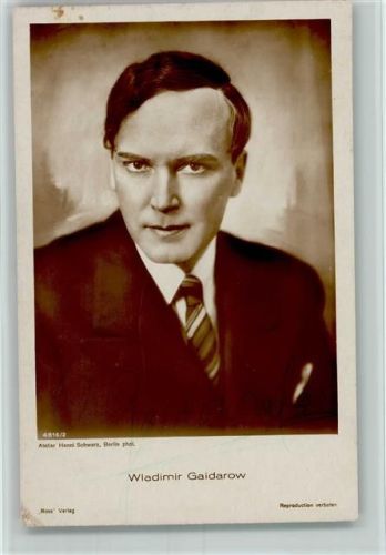 Wladimir Gaiderow Ross Verlag - Autogramm