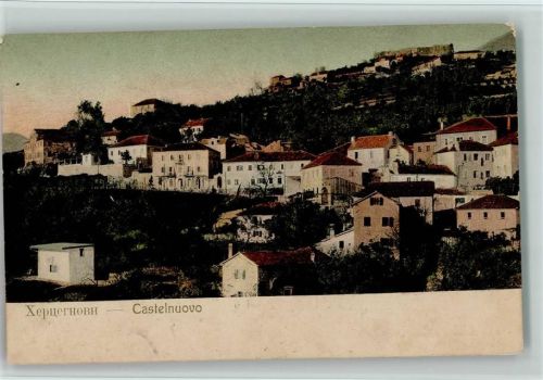 Castelnuovo Herceg Novi 1917 - Ortsansicht