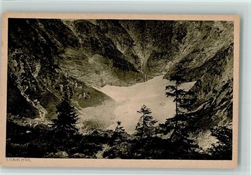 St. Bartholomä Eisbachtal - Gletscher ca 1929 AK