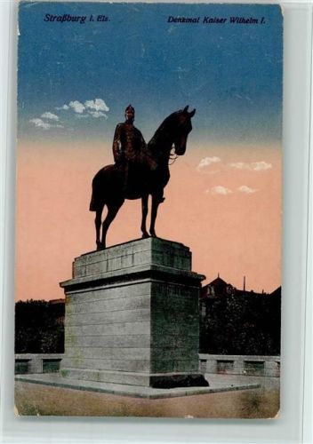 Strasbourg Denkmal Kaiser Wilhelm I.