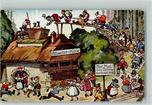 Das Märchen von der Altweibermühle - Schwäbischer Kunstverlag Nr. 249