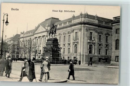 W1000 Berlin Mitte Neue Kgl. Bibliothek Denkmal Bibliothek