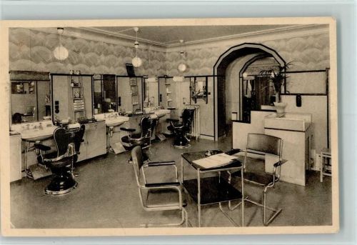 Brüssel 1938 Salon de coiffure - Le Grand Hotel