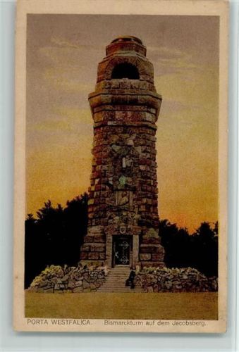 Porta Westfalica Bismarckturm auf dem Jacobsberg